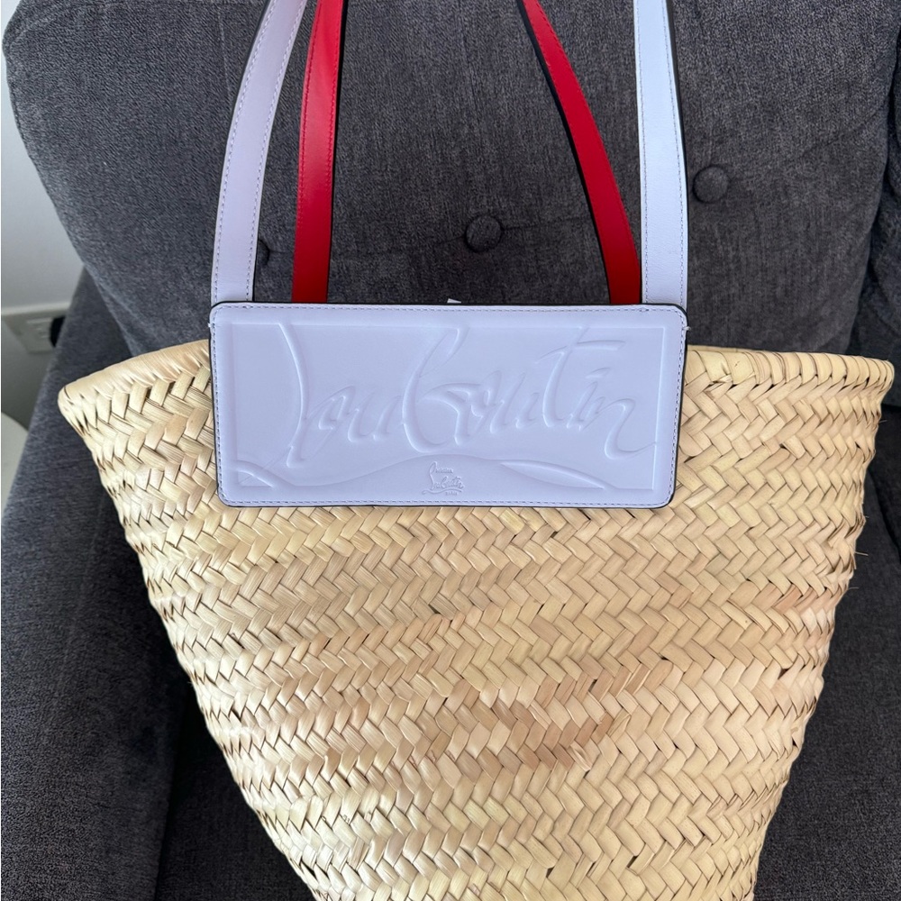 Louboutin beach tote designer tote bag loubishore